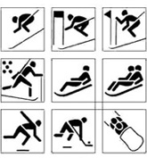 The pictograms of Lake Placid 1980